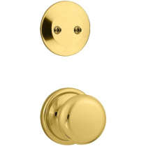 Kwikset 606H Hancock Knob Dummy Inactive Interior Trim for H