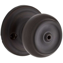 Kwikset 730PE 11P Phoenix Knob Venetian Bronze Privacy Set