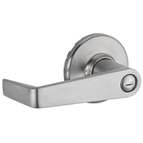 733KNL 26D KINGTON PRIVACY SATIN CHROME GRADE 2 LEVER