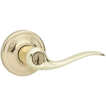 740TNL 3 SMT RCAL RCS TUSTIN BRASS ENTRY LEVER w/ SMARTKEY