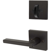 Kwikset 966HFL 514 SQT Halifax Iron Black Inside Trim