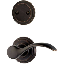 Kwikset 968PML Pembroke Lever Single Dummy Interior Trim for