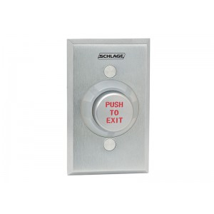 Schlage Electronics 621AL-RD-EX-DA 1-1/4" Button