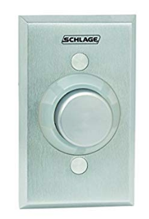 Schlage Electronics 631AL 1-1/4" Metal Button