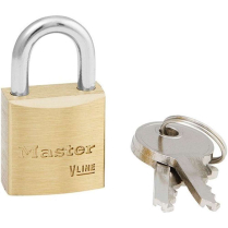 Master Lock 4120KA-213 Master Lock Solid Brass Padlock