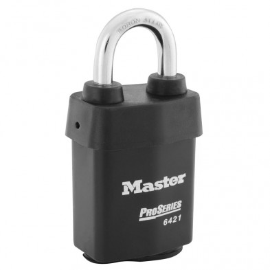 Master Lock 6420 Pro-Series Wide Weather Tough Rekeyable Interchangeable Core Padlock