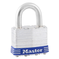 Master Lock 7D Padlock Laminated Steel 1-1/8" Carded