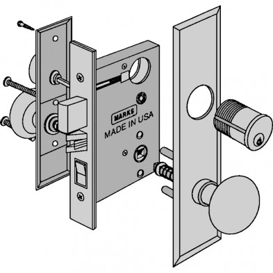 Marks USA Metro Mortise Locks - Variant Product