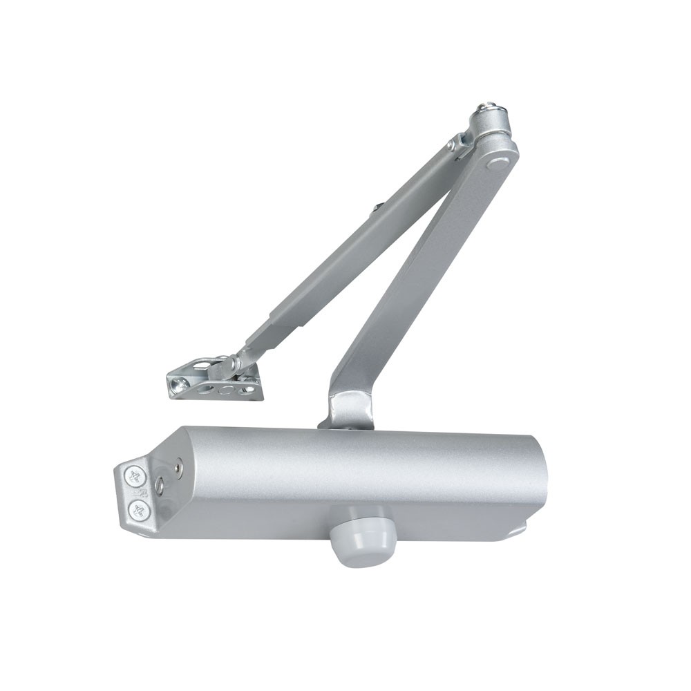 Non-Handed Back Checked 1604BC-689 Regular, top jamb, or Parallel arm Size 4 Norton 1604BC Series Door Closer Tri-Style Cast Aluminum 