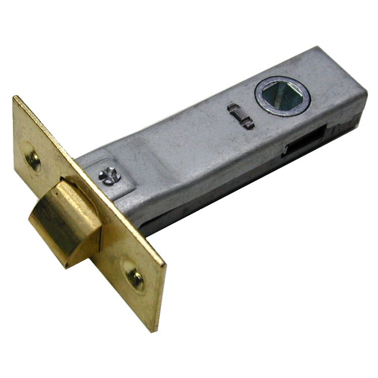Passage Door Latch, 9/32 in. and 5/16 in. Square Drive, Classic Bronze E 2772