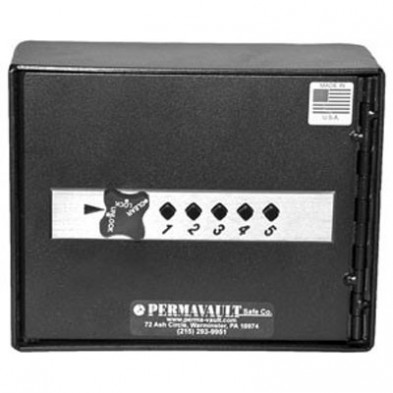 Perma-Vault Custom Box W/Illinois Push Button Lock