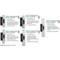 Rutherford AL65 Low Profile Strike 6 Series less Faceplate