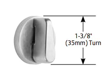 Sargent 130W-26D 7800 Series Thumbturn Lever, Satin Chrome