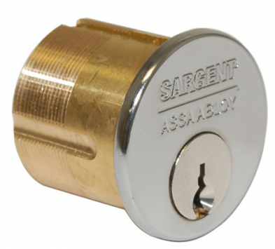 Sargent 41-RG-3 1-1/8" Mortise Cylinder, RG Keyway