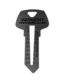 Sargent 435 Key Gauge