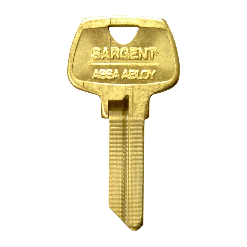 LA keyway Sargent Key in Lever Cylinder 626 2 Keys 