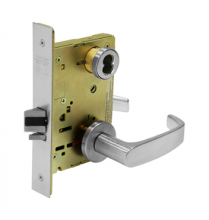 Sargent 70-8204-LNB-26D Storeroom or Closet Mortise Lock