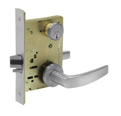 Sargent 8205-LNB-26D Office or Entry Mortise Lock