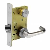 Sargent 8265-LNJ-26D Privacy, Bedroom or Bath Mortise Lock