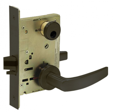 Sargent LC-8255-LNB-10B Office or Entry Mortise Lock