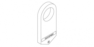 Schlage 09-611-L583-375-626 Occupancy Indicator (Old Style)