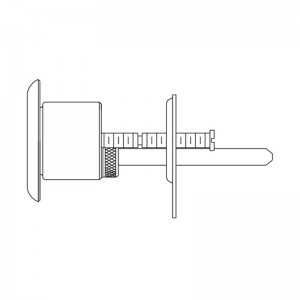 Schlage 26-072S123-118-626 Mortise Cylinder