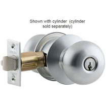 Schlage A53LD-PLY-626 Entrance Knob, Grade 2