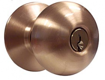 Schlage A53PD-PLY-612 Entrance Knob, Grade 2