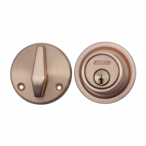 Schlage B560P-612 Single Cylinder Deadbolt, Grade 2