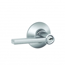 Schlage F51A-LAT-626 Entry Lock, Latitude Lever