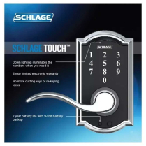 Schlage FE-Series FE695 CEN 626 LAT Entry Door Set