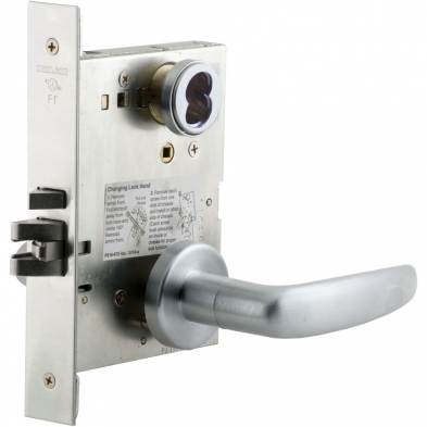 Schlage L9050J-07A-626 Office Mortise Lock