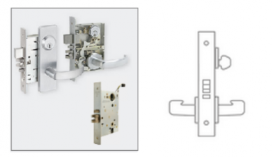 Schlage L9092EUJ-02A-630-RX Electrified Mortise Lock