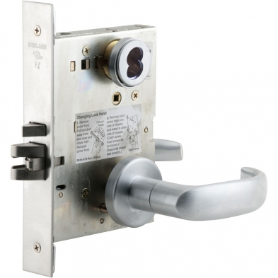 Schlage L9092EUJ-17A-626-RX Electrified Mortise Lock