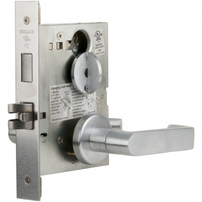 Schlage L9453P-06A-626 Entrance Mortise Lock with Deadbolt