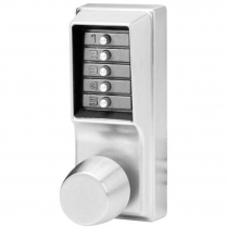 Kaba Simplex Push Button Knob Lock, No Key Override