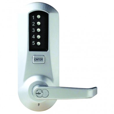 Kaba Access E-Plex 5000 Electronic Pusbutton Lever Lock