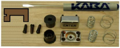 Kaba Access 64858-26D-01 Enter Button Service Kit