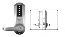 Kaba Access E5066MWL-626-41 E-Plex 5000 Mortise Lock