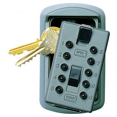 Supra S6 Key Safe Wall Mount Combo Pushbutton Key Lock Box