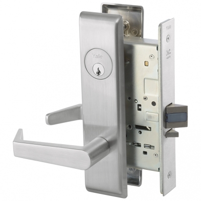 Yale AUCN8807FL-626 Mortise Office Entry Lock