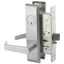 Yale AUCN8807FL-626 Grade 1 Mortise Entrance Lever Lockset