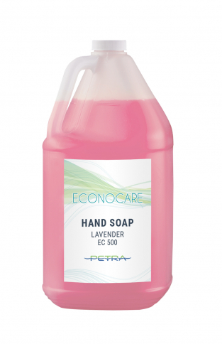 pink hand soap