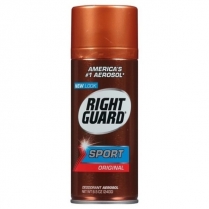 Right Guard Sport Deodorant 12/Cse (Brown Can)
