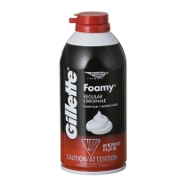 Gillette Foamy Shaving Cream (RED CAN) 300ml 12/case