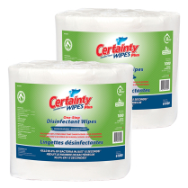 Certainty Biodegradable Disinfectant Wipes (2x1000)