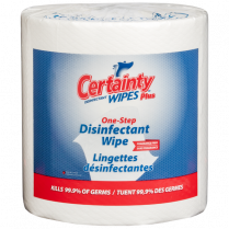 CERTAINTY Plus Disinfectant Wipes 99000 - 2 rls/cs 800/roll