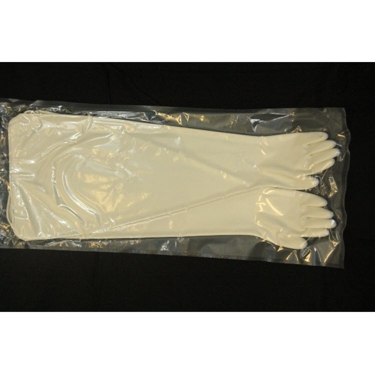 CSM STERILE DRYBOX GLOVES;10" PORT;15 MIL; 32" LONG; SZ9A