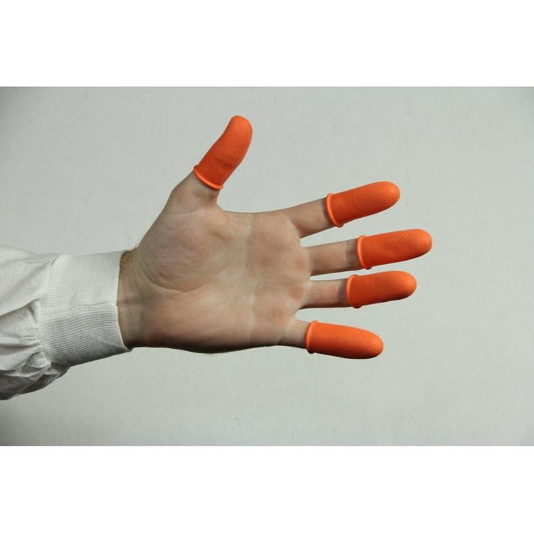 ORANGE FINGER COTS16 MIL; SZ.S R11COT201OU Renco Gloves