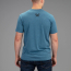 Vortex Men's T-Shirt: Steel Blue Heather Core Logo
